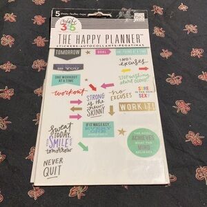 Me & my big ideas the happy planner stickers used